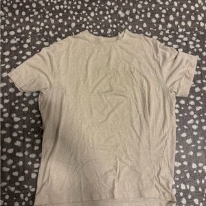 American Eagle Outfitters Light Beige Short Sleeve Tee